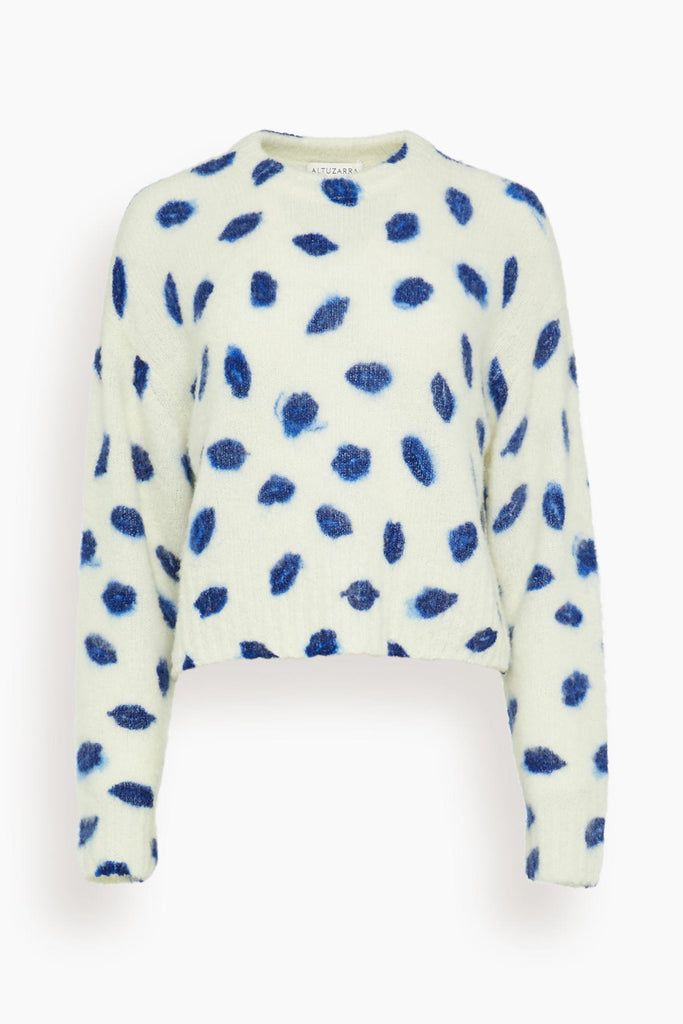 Altuzarra Biddie Sweater in Berry Blue Kisses – Hampden Clothing