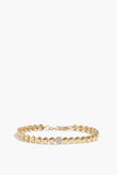 Vintage La Rose Bracelets Pave Hearted Bracelet in 14k Yellow Gold