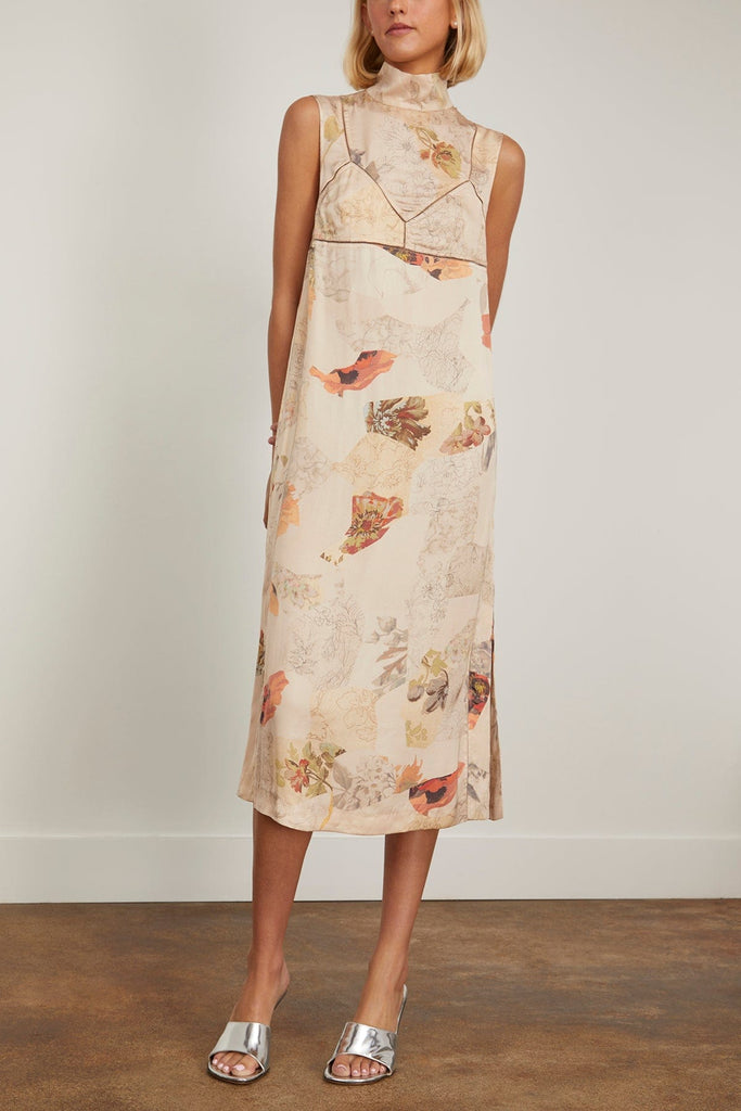 Dries Van Noten Daras Dress in Ecru – Hampden Clothing