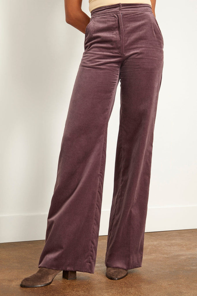 Dries Van Noten Pantery Pants in Amethyst – Hampden Clothing