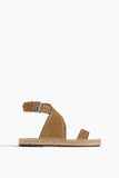 Isabel Marant Shoes Strappy Flat Sandals Illya Sandal in Taupe