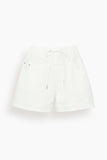Sacai Shorts Denim Shorts in Off White