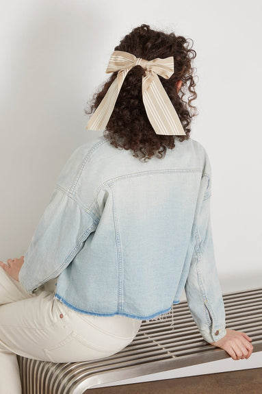 Gigi Burris Hair Accessories Indre Bow in Stripe Gigi Burris Indre Bow in Stripe