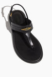 Isabel Marant Strappy Flat Sandals Nya Sandal in Black Isabel Marant Nya Sandal in Black
