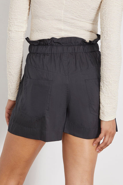 Hampden Clothing Shorts Hidea Short in Faded Black