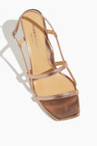 Marion Parke Strappy Heels Mitzi 70 Sandal in Powder Metallic Marion Parke Mitzi 70 Sandal in Powder Metallic
