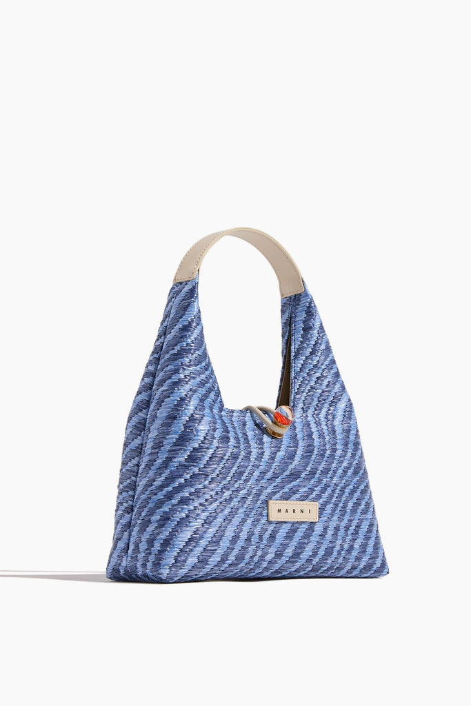 Marni Trapeze Mini Top Handle Bag in Vivid Blue – Hampden Clothing