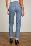 Moussy Jeans MV Seagraves Straight Jean in Light Blue Moussy MV Seagraves Straight Jean in Light Blue