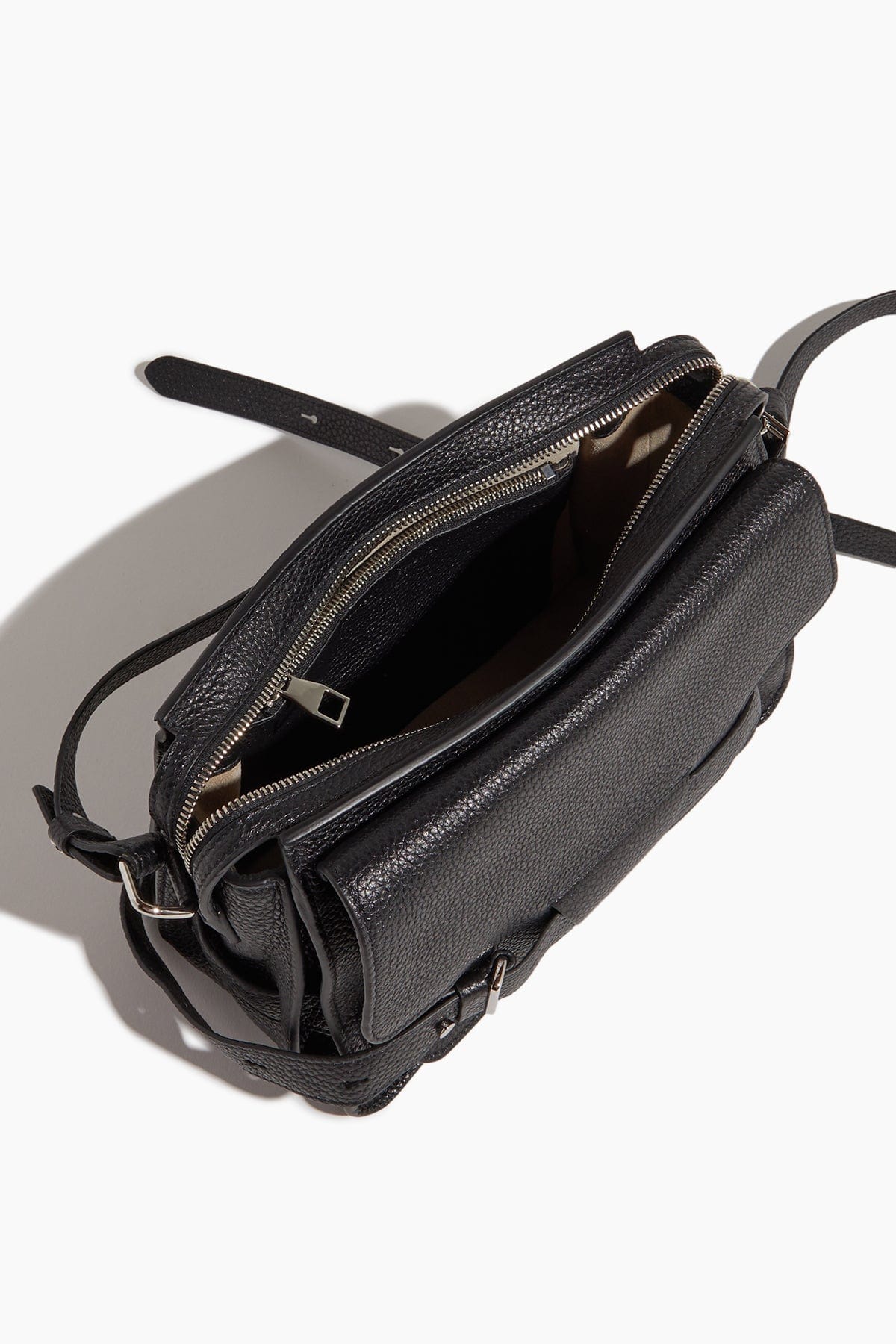 Proenza Schouler Handbags Cross Body Bags Beacon Saddle Bag in Black Proenza Schouler Beacon Saddle Bag in Black