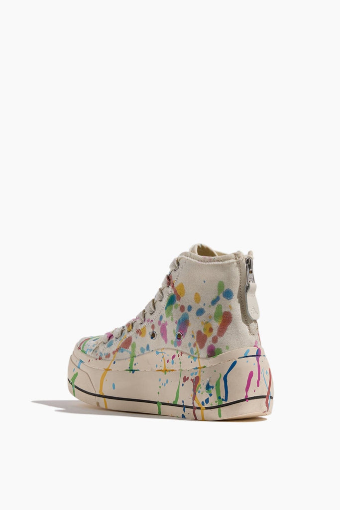 R13 Kurt High Top Sneaker in Ecru – Hampden Clothing - Main Image