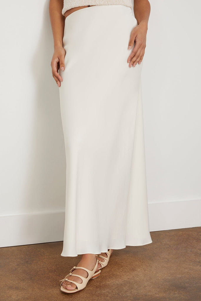 Satin maxi 2025 skirt king