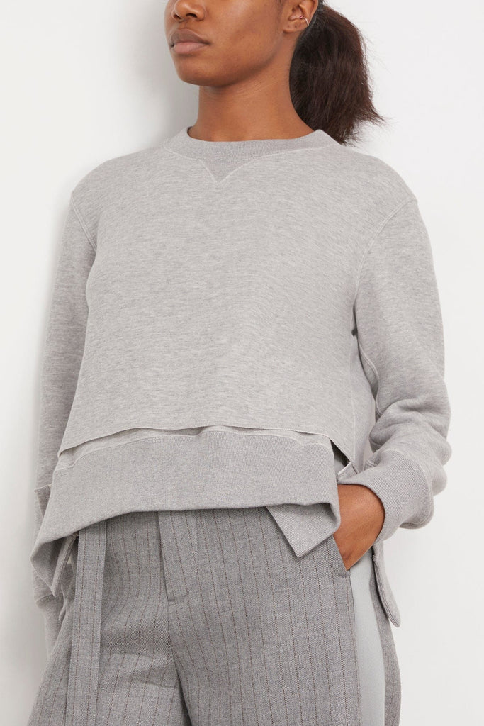 Sponge Sweat Pullover in Light Gray