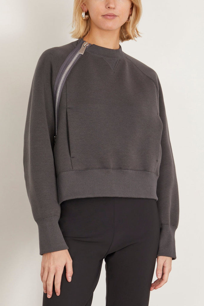 Sacai Sponge Sweat Pullover in Gray – Hampden Clothing