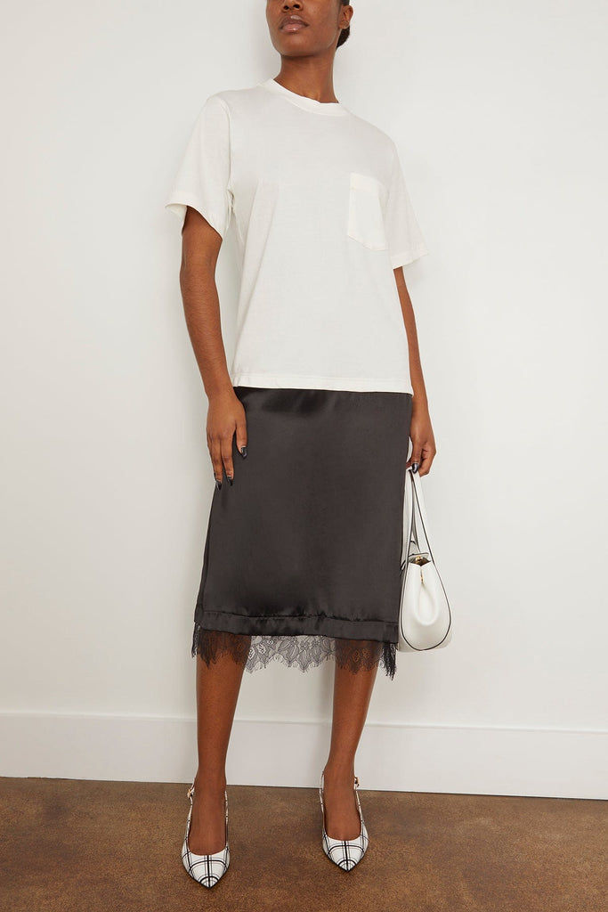 Sea Lorraine Lace Combo Slip Skirt in Cobalt – Hampden Clothing
