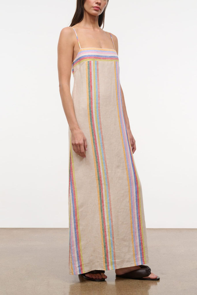 staud laura linen maxi dress Laura Linen Dress Hill's Dry Goods
