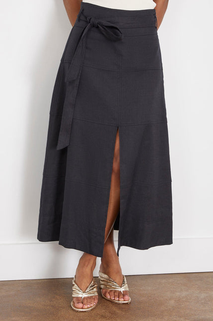 Tanya Taylor Skirts Hudson Skirt in Black Tanya Taylor Hudson Skirt in Black