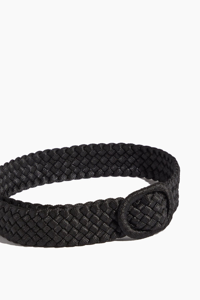 Toteme Braided Belt in Black – Hampden Clothing