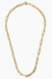Vintage La Rose Necklaces 16" Paperclip Chain in 14k Yellow Gold Vintage La Rose 16" Paperclip Chain in 14k Yellow Gold