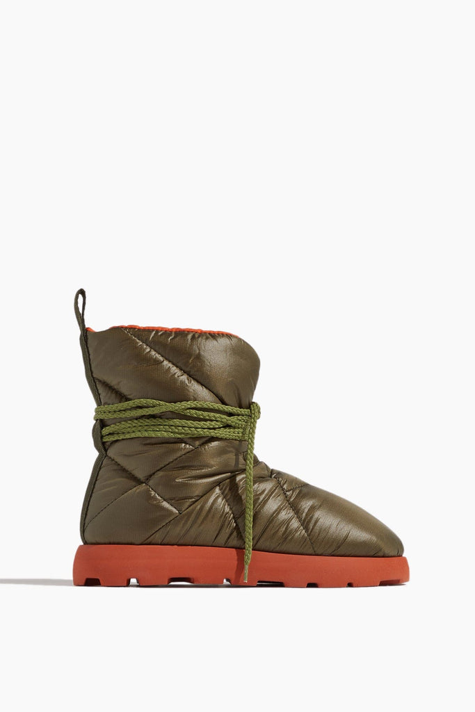 PIUMESTUDIO Laccio Padded Ankle Boots - Farfetch