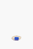 Aliita Rings Deco Cilindro Ring in Lapis Lazuli