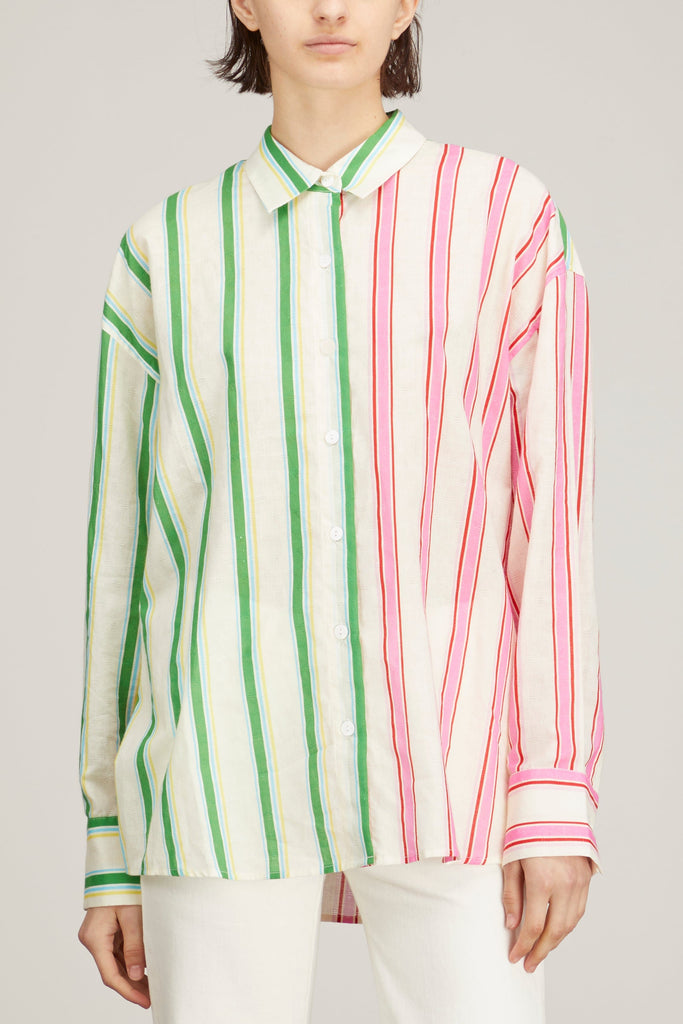 ストライプ レディース 【 STRIPE KITRI MARIANA SHIRT MULTI 】-