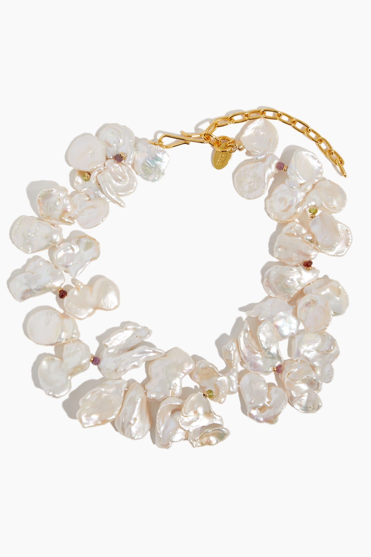 Lizzie Fortunato Necklaces Moonflower Necklace in White