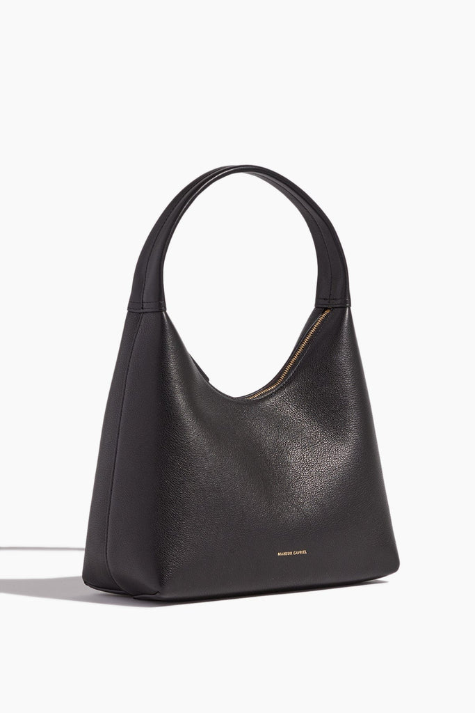 Mansur Gavriel Everyday Soft Tote - Black/Flamma