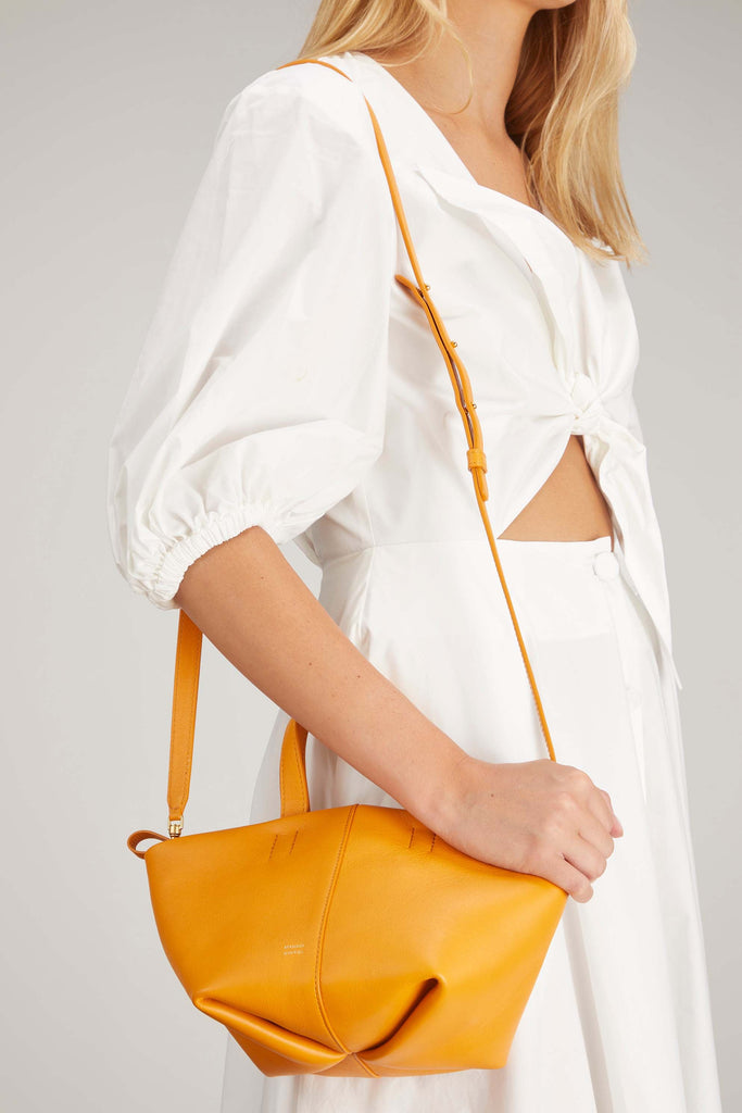 Mansur Gavriel Mini Swing Shoulder Bag in Bianca – Hampden Clothing