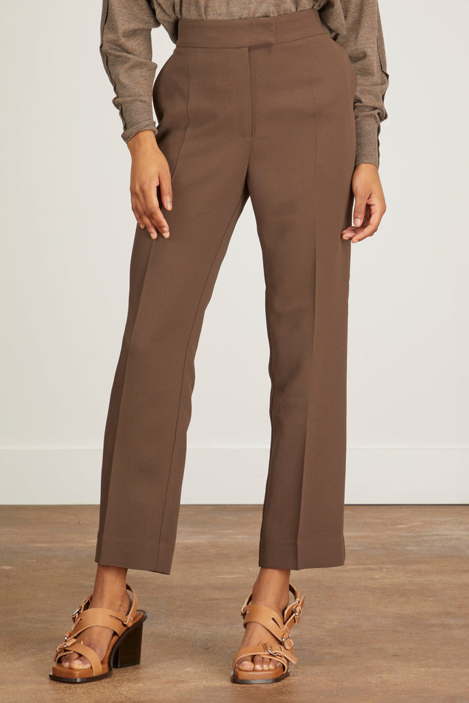 Mark Kenly Domino Tan Phoenix Pants in Dark Brown – Hampden