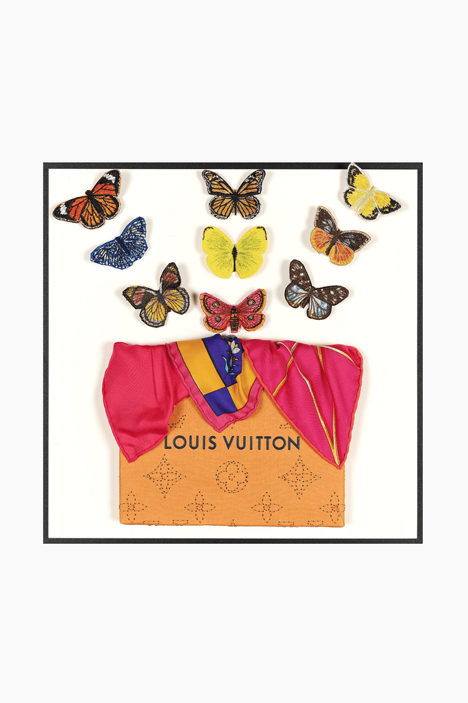 Louis Vuitton Butterfly Swarm by Stephen Wilson