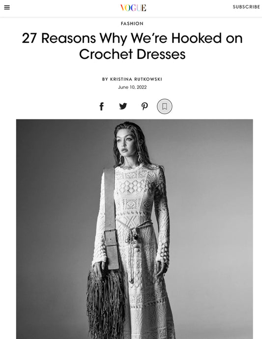Vogue - 27 Reasons Why We're Hooked On Crochet Dresses