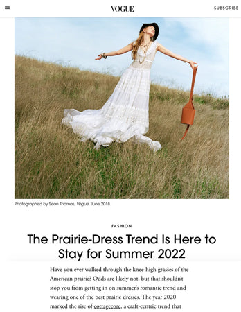 The Prairie-Dress Trend Is Here To Stay