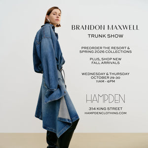 Brandon Maxwell Trunk Show