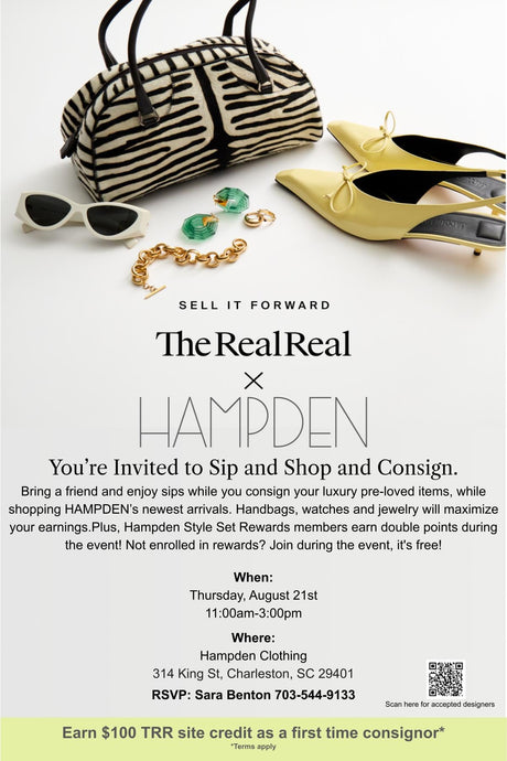 Sip & Shop with The Real Real