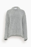 Christian Wijnants Sweaters Kaisy Sweater in Grey Melange