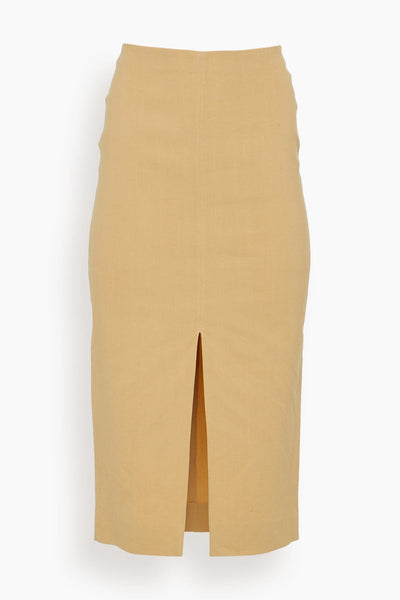 Mills Skirt in Straw
