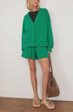 Xirena Sweaters Benny Cardigan in Grass Green Xirena Benny Cardigan in Grass Green