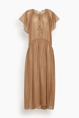 Esther Dress in Taupe