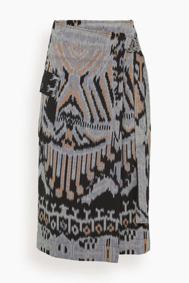 Mila Pencil Skirt in Tigereye