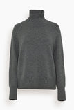 Nili Lotan Sweaters Lanie Sweater in Grey Melange Lanie Sweater in Grey Melange