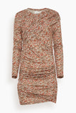 Etoile Isabel Marant Denise Dress in Rust