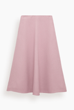 Dorothee Schumacher Layered Coolness Skirt in Lilac