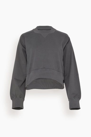 Sacai Sweat Jersey Pullover in Charcoal Gray – Hampden Clothing