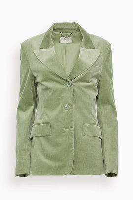 Twisted Structure Jacket in Mistletoe