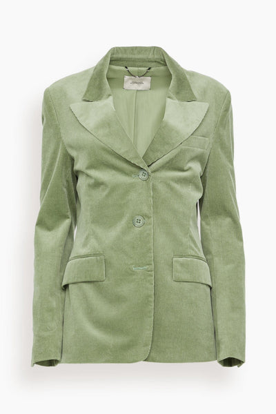 Twisted Structure Jacket in Mistletoe