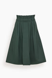 Marni Knee Length Skirt in Spherical Green