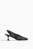 Proenza Schouler Pumps Tee Perforated Slingback Pumps in Black Proenza Schouler Tee Perforated Slingback Pumps in Black