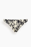 Tanya Taylor Valencia Bikini Bottom in Black Multi