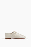 Lemaire Loafers Souris Flat Classic Derbies in White