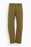 Arlo Mott Baltic Barrel Leg Sweatpants in Olive